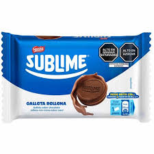 Galleta Sublime rellena de chocolate y sabor a mani 45g